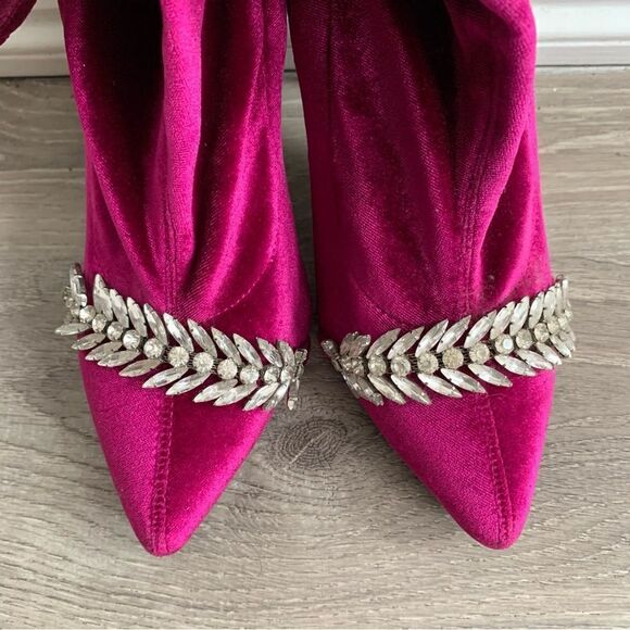 VELVET BOOTS - Picture 8 of 9
